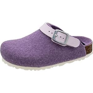 Fischer Merkschoen uniseks - kinderen, jongens, meisjes, pantoletten, slippers, Paars 561, 40 EU