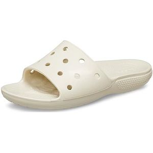 Crocs Classic Slide sandalen voor volwassenen, uniseks, Bone., 46/47 EU