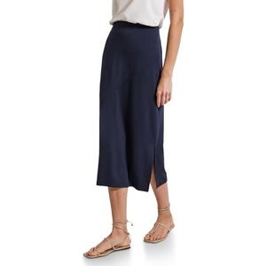 Street One - Pepica - Knielange Rok - Blauw