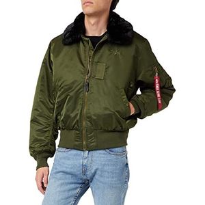 ALPHA INDUSTRIES heren baby jas, dark green, M