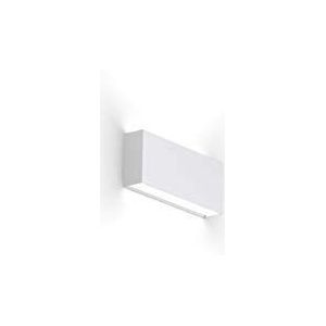 Homemania Giano wandlamp, rechthoekig, wit aluminium, 23,5 x 4,2 x 9,8 cm, 1 x LED, 13 W, 818 lm, 3000 K, 220-240 V