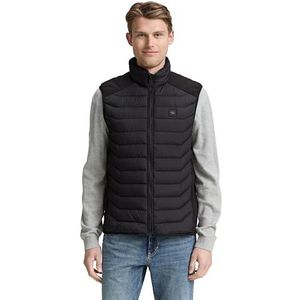 Tom Tailor - Bodywarmer - Zwart - Met Geborduurd Logo