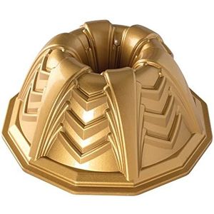 Forma Marquee Bundt Pan da Nordic Ware - Dourado