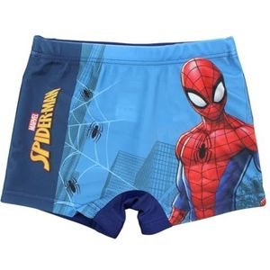 Disney Spiderman boxershorts, zwempak voor jongens, Marineblauw, 6 Jaren