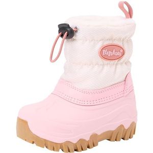 Playshoes - Snowboots - Roze - Regenboog - Hartjes - Waterdicht