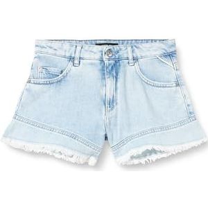 Replay Meisjes JERIN Jeansshorts, 011 SUPER Light Blue, 4A, 011 Super Light Blue, 4 Jaren