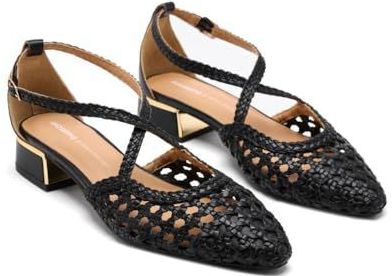 GIOSEPPO - Brillion - Sandalen - Zwart - Leren - Hakhoogte 3 cm