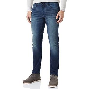 camel active Jeans heren slim fit Jeans Hose Madison,Dunkelblau (Dark Indigo),32W / 36L