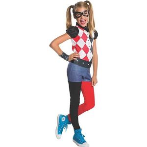 Rubie's Harley Quinn Kostuum, Kids DC Comics Outfit, Klein, Leeftijd 3-4 jaar