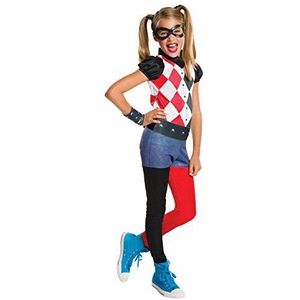 Rubie's Harley Quinn Kostuum, Kids DC Comics Outfit, Klein, Leeftijd 3 - 4 jaar