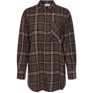 Onljuliana Life Ls Loose Check Shirt WVN, Boodschappentas, L