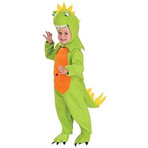 Rubies 885452_S Dinosaurus Sound Dinosaurus Kostuums, groen, S (3-4 jaar)