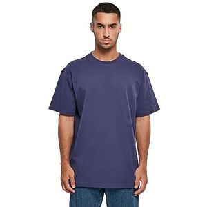 Build your Brand Heavy Oversize Tee BY102 - Light Navy