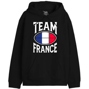 Republic Of California Team France UXREPCZSW028 Sweatshirt voor heren, wit, maat XS, Wit, XS