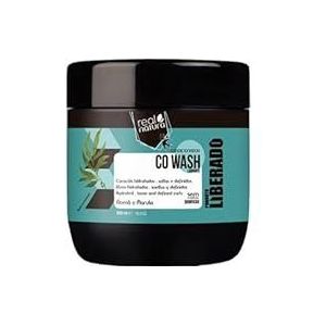 Real Natura - Conditioner en Co-Wash – dieptevochtigheid – definitie van krullen – formule zonder siliconen, parabenen, sulfaten – zachte reiniging – 500 ml
