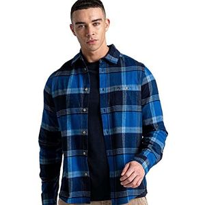 Craghoppers Heren Thornhill lange shirt mouwen wandelen, BlueNavy Chk, S, Bluenavy Chk, S