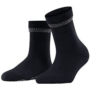 FALKE Dames Stopper sokken Cuddle Pads W HP Katoen Wol Noppen op de zool 1 Paar, Blauw (Marine 6120), 35-38