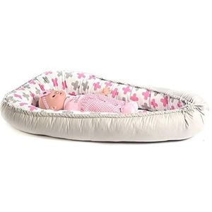 Multifunctioneel babynestje Cocoon Baby Baby Cocon Bumper Reiswieg 100% Katoen Anti-Allergisch