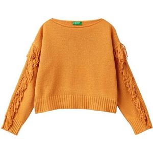 United Colors of Benetton Pullover voor meisjes en meisjes, Brons 64c, 150 cm