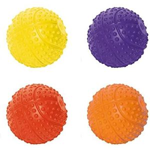 Gloria Dog Ball – grootte 5,5 cm – constant en duurzaam – hondenspeelgoed – bal – voor Dribble en Throw – verschillende kleuren