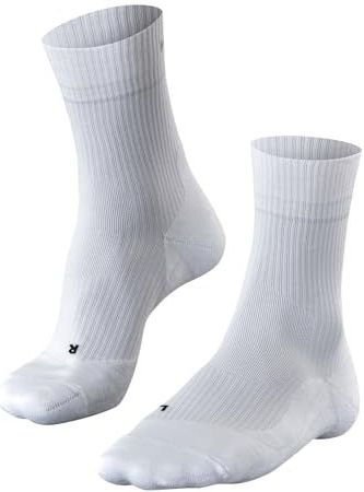 FALKE Heren Tennissokken TE4 M So katoen functioneel materiaal anti-blaar 1 paar, Wit White 2000, 44-45