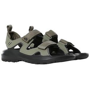 THE NORTH FACE Hedgehog Sandal III, sneakers voor heren, Burnt Olive Green Tnf Black, 45.5 EU