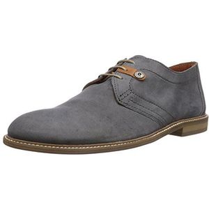 Hilfiger Denim RUDOLPH 11A Derby veterschoenen voor heren, Grijs Fokstone Grey 053, 46 EU