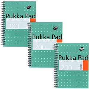 Pukka Pad A5 Jotta Squared Notebook (Pack van 3)
