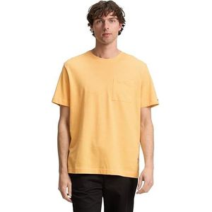 TOM TAILOR T-shirt voor heren, 37306 - perzikoranje wit geïnjecteerd, XXL