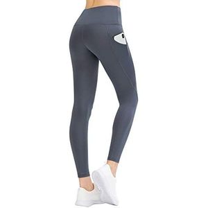 LOS OJOS Shades & Colors Leggings voor dames, Antraciet, L