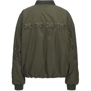 JACK & JONES Dames Jxember Lace Up Bomber Jacket OTW, Sea Turtle, x_l, Sea Turtle, x_l