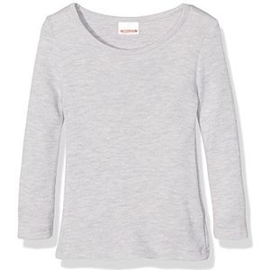 Damart - T-shirt voor kinderen, lange mouwen, ronde hals - thermolactyl bovendeel, interlock mesh - warmtegraad 3 - grijs gemêleerd - maat 12 jaar, Grijs (grijs China), 10 Jaar