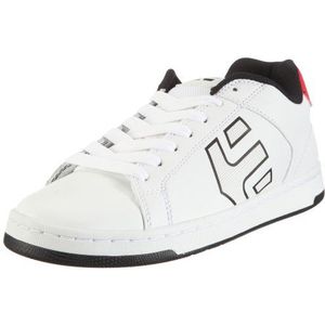 Etnies heren wraith sneakers, Wit wit zwart rood 114, 45 EU