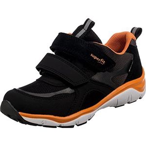 Superfit Sport5_1000239 Sneakers voor jongens, zwart/oranje, 22 EU Weit