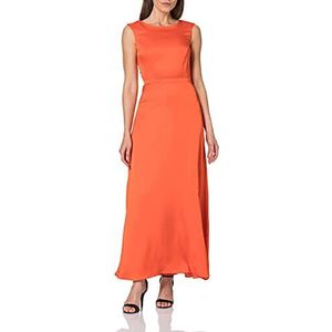 ESPRIT Collection dames jurk 050eo1e314, 825/rood oranje, 40