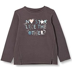 s.Oliver T-shirt met lange mouwen voor baby's, meisjes, lange mouwen, Grijs, 86