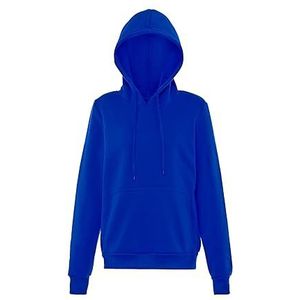 Mymo Athlsr Modieuze trui hoodie voor dames, polyester, kobalt, maat L, kobalt, L