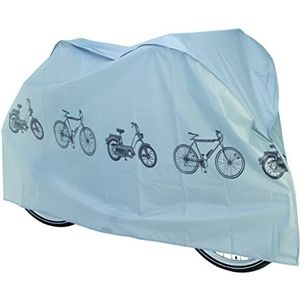 Prophete Vouwgarage voor fiets en e-bike | zilvergrijs | 100 x 200 cm | opvouwbare regenbescherming