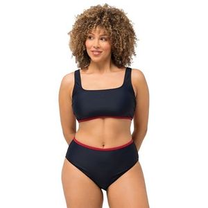 Ulla Popken Bikini, Becky, zwart, 140