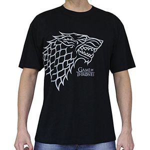 ABYstyle Game of Thrones T-shirt, sterk, voor heren, zwart (XXL)