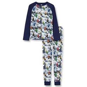 LEGO Ninjago-pyjama voor jongens, 590 Dark Navy, 92 cm