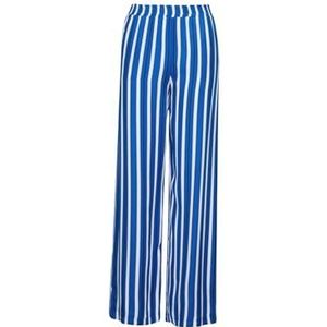 Seidensticker - Damesbroek - Middenblauw - Satijn Keperbinding