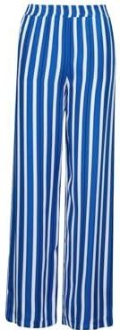 Seidensticker - Damesbroek - Middenblauw - Satijn Keperbinding