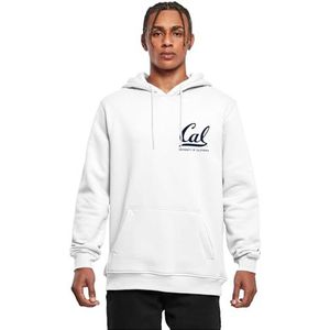 Merchcode Heren Hoodies Berkeley University - Cal Hoody, Regular Fit, M, wit, M