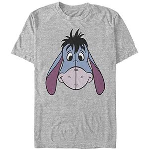 Disney Classics Winnie The Pooh - Eyore Big Face Unisex Crew neck T-Shirt Melange grey XL