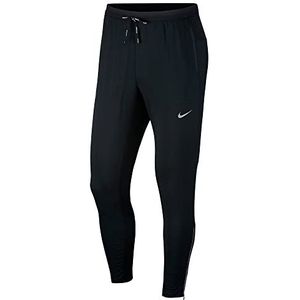 Nike Heren M NK PHNM ELITE KNIT PANT Sport Broek, zwart/zwart/(reflecterend zilver), M-T