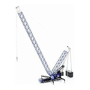 siku 4810, Mobile Crane, 1:55, Interconnectable, Metal/Plastic, Blue, With winch and weights