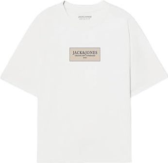 T-shirt met korte mouwen met logo JACK & JONES. Katoen materiaal. Maten XXL. Wit kleur