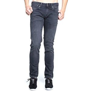 Pepe Jeans Hatch Jeans voor heren, slim fit, zwart (Denim Wa3), 34W x 34L