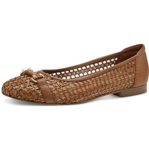 Tamaris Cognac 1-22138-44 Ballerina's, voor dames, 38 EU, cognac, 38 EU